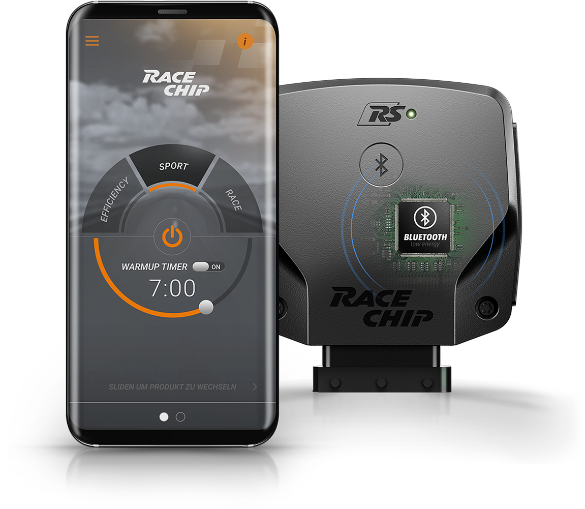 RaceChip® RS App-Chip power (App) and 25% more power